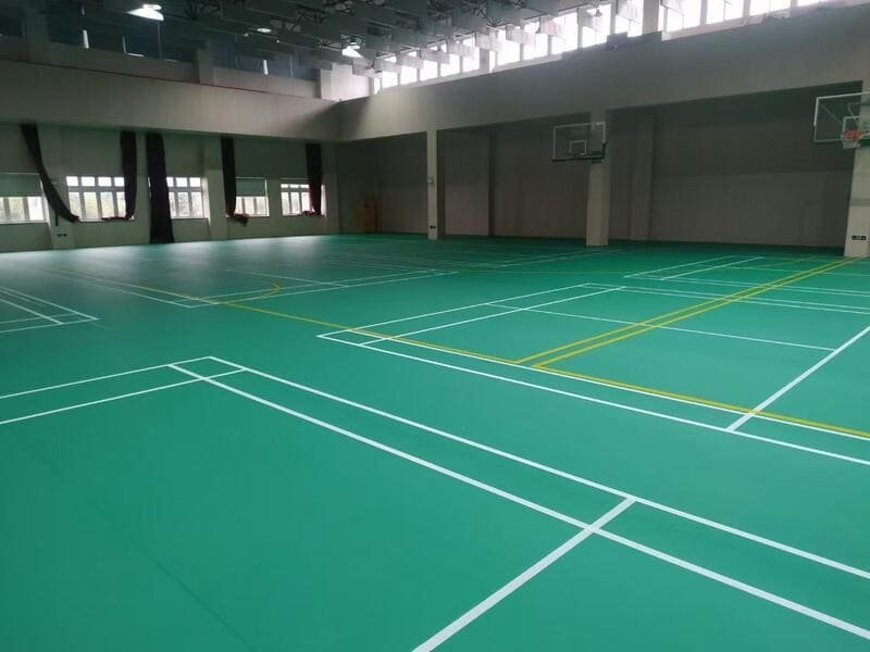 Subfloor preparation for sports flooring
